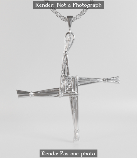 St Brigid's Cross Pendant