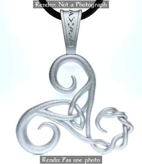 Womanhood Triskelian Pendant