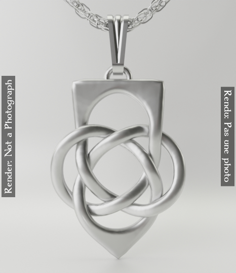 Fatherhood Knot Pendant