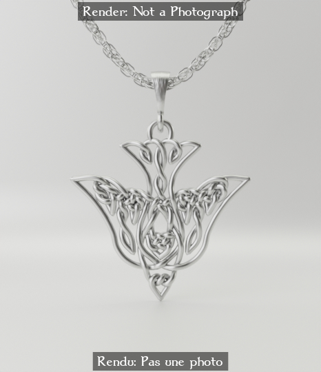 Pendentif Nœud de l'Esprit Saint