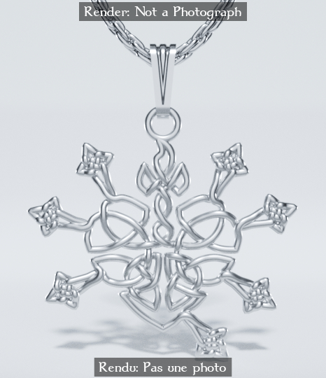 Seven Sorrows Knot Pendant