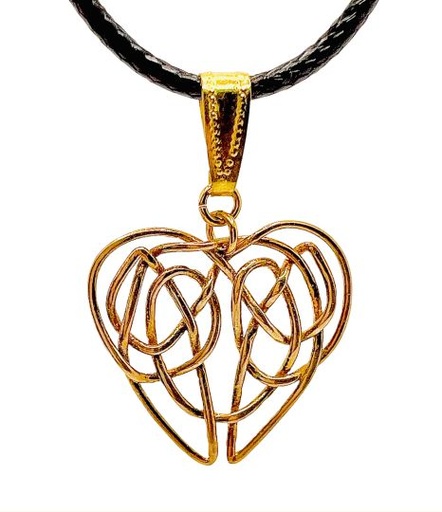 [HEARTp] pendentif nœud cœur celtique